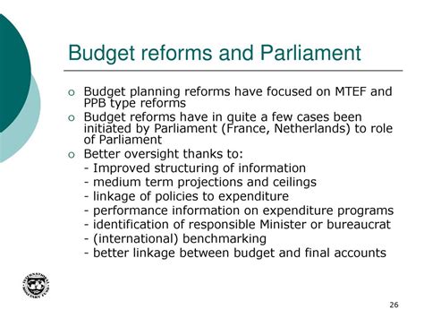 EXPENDITURE ACCOUNTS AND BUDGET REFORMS.